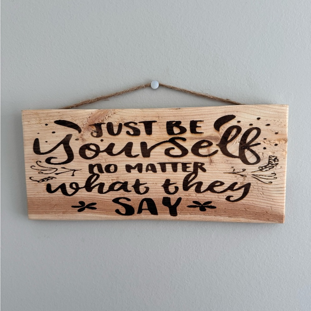 Inspirational wall decor